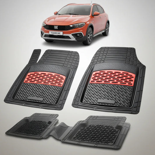 Covorase Fiat Tipo Compatibile Egea Cross (Hatchback) 2020-2026 | Red
