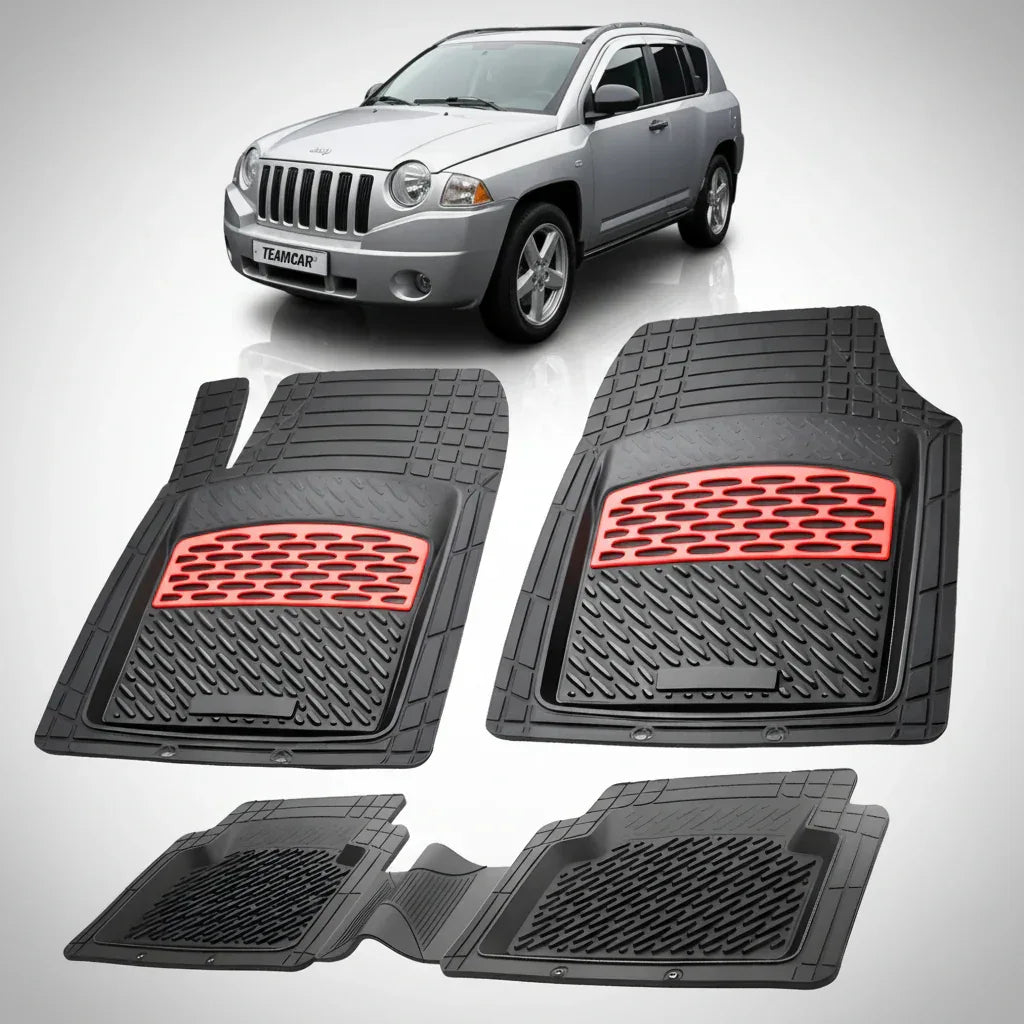 Covorase Jeep Compass MK Compatibile 2007-2016 | Red