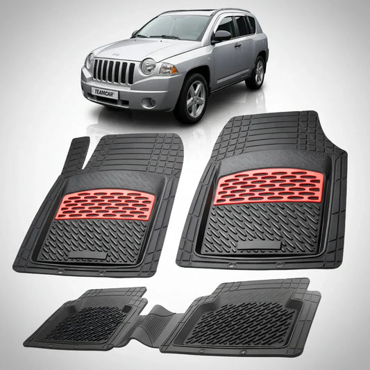 Covorase Jeep Compass MK Compatibile 2007-2016 | Red