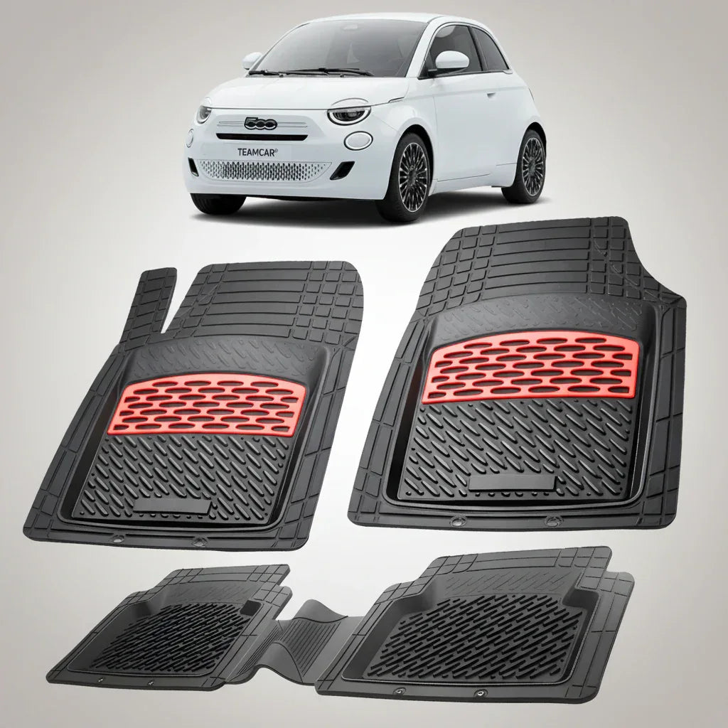 Covorase Fiat 500 Hybrid Compatibile 2020-2024 | Red