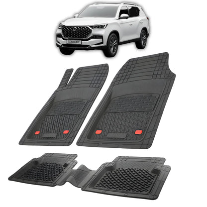 Covorase SsangYong Rexton Facelift Compatibile 2021-2023 | Black