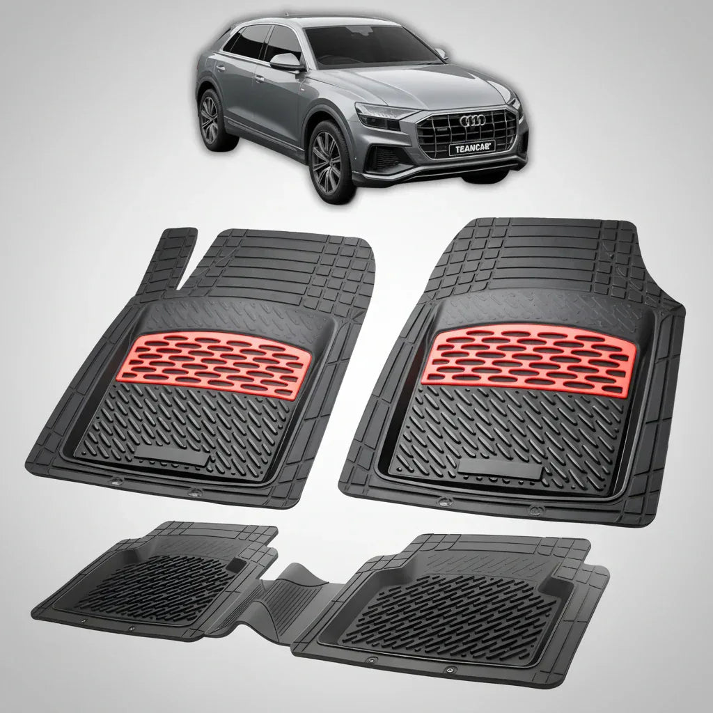 Covorase Tavita Cauciuc Compatibile Audi Q8 4M8 SUV 2018–2025 | Red