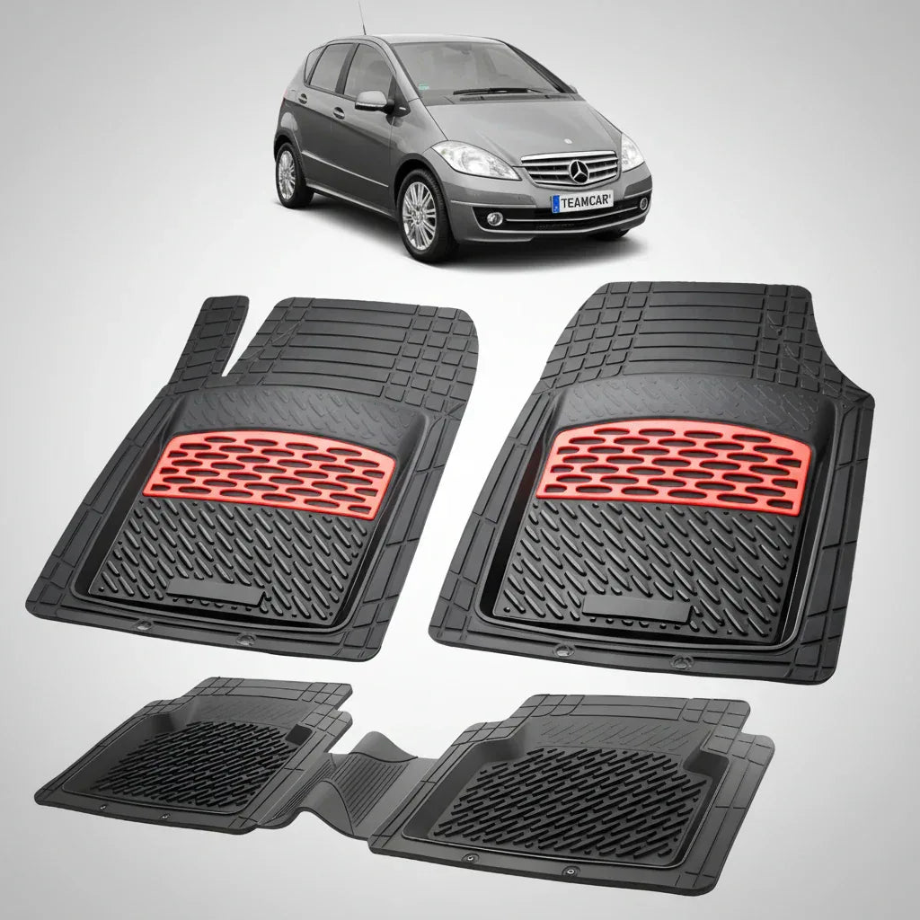 Covorase Auto TeamCar® Tip Tavita | Mercedes-Benz A-Class W169 2004-2012 | Red