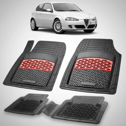 Covorase Alfa Romeo 147 Hatchback 3 Usi Facelift Compatibile 2004-2010 | Red