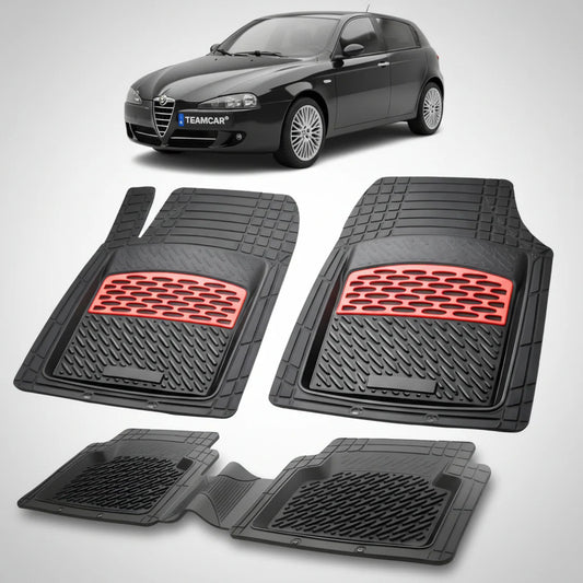 Covorase Alfa Romeo 147 Hatchback 5 Usi Facelift Compatibile 2004-2010 | Red