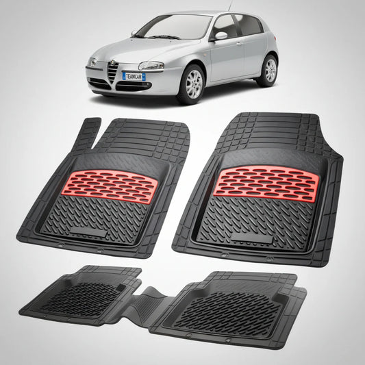 Covorase Alfa Romeo 147 Hatchback 5 Usi Pre-Facelift Compatibile 2000-2004 | Red