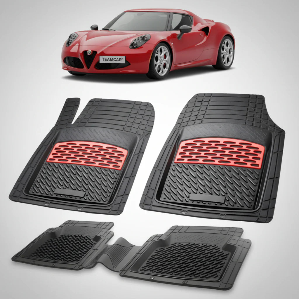 Covorase Alfa Romeo 4C Coupe Generatia I Compatibile 2013-2020 | Red