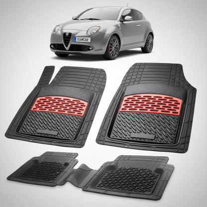 Covorase Alfa Romeo MiTo Hatchback 3 Usi Facelift Compatibile 2013-2016 | Red