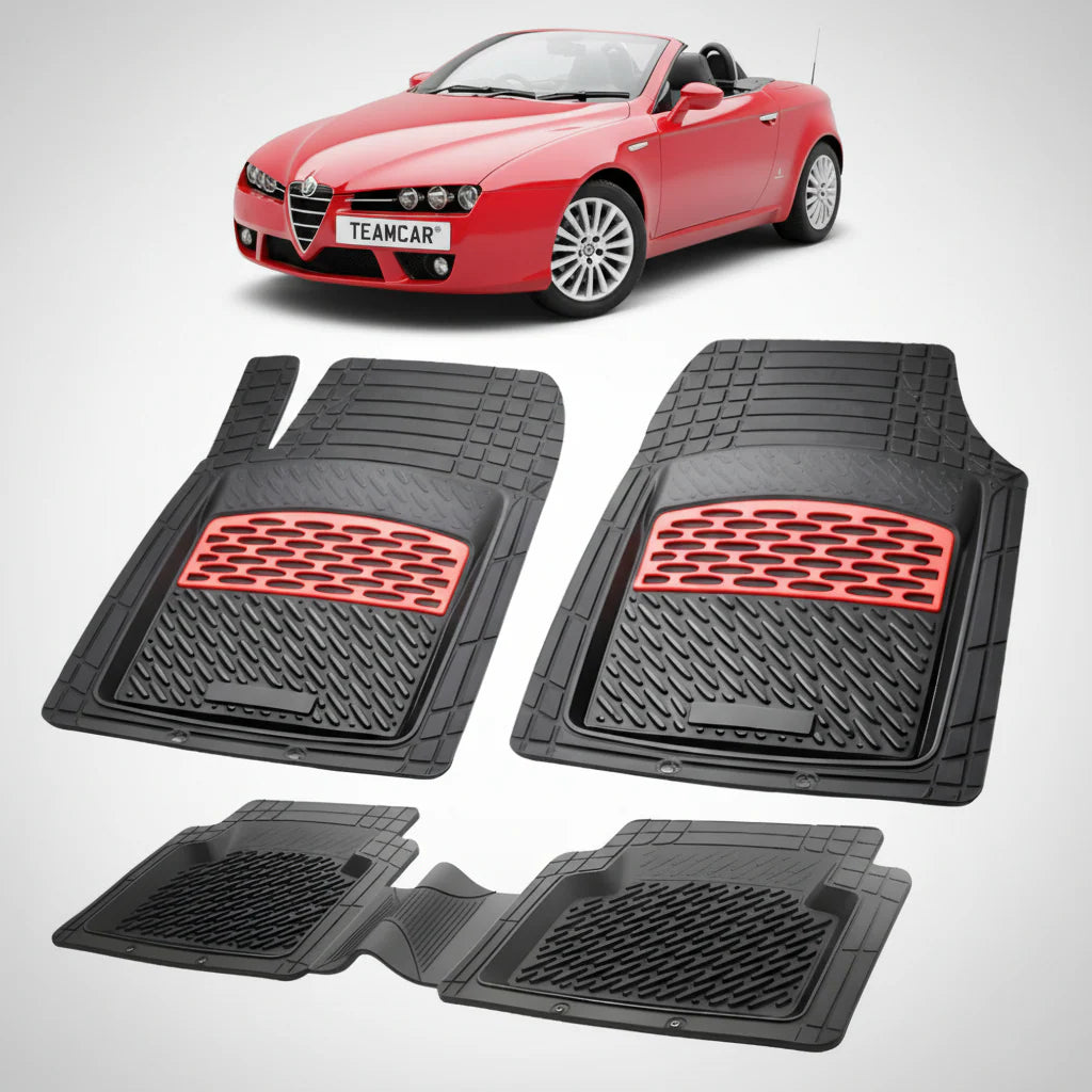 Covorase Alfa Romeo Spider Cabrio Generatia I Compatibile 2006-2010 | Red