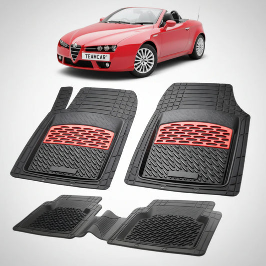 Covorase Alfa Romeo Spider Cabrio Generatia I Compatibile 2006-2010 | Red