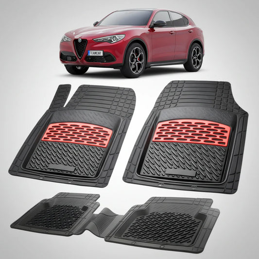 Covorase Alfa Romeo Stelvio SUV Facelift Compatibile 2020-2026 | Red