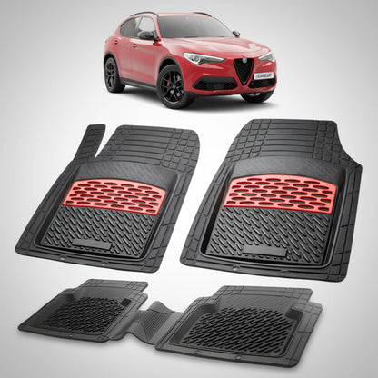 Covorase Alfa Romeo Stelvio SUV Pre-Facelift Compatibile 2017-2020 | Red
