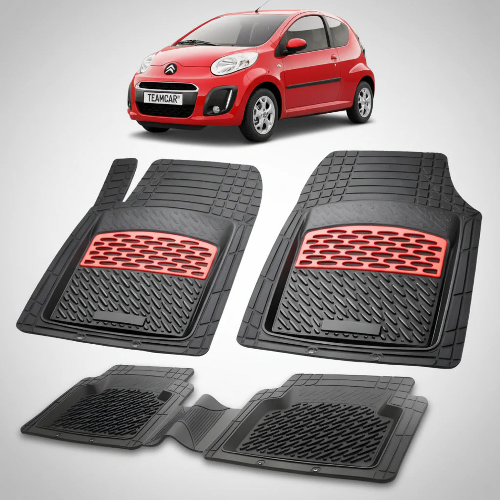 Covorase Citroen C1 Hatchback 3 Usi Facelift Compatibile 2009-2014 | Red