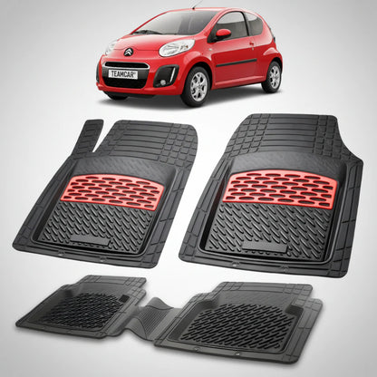 Covorase Citroen C1 Hatchback 3 Usi Facelift Compatibile 2009-2014 | Red