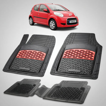 Covorase Citroen C1 Hatchback 5 Usi Facelift Compatibile 2009-2014 | Red