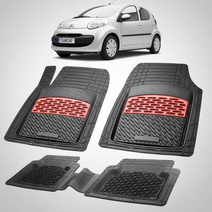 Covorase Citroen C1 Hatchback 5 Usi Pre-Facelift Compatibile 2005-2009 | Red