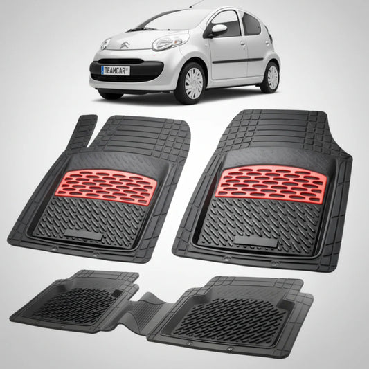 Covorase Citroen C1 Hatchback 5 Usi Pre-Facelift Compatibile 2005-2009 | Red