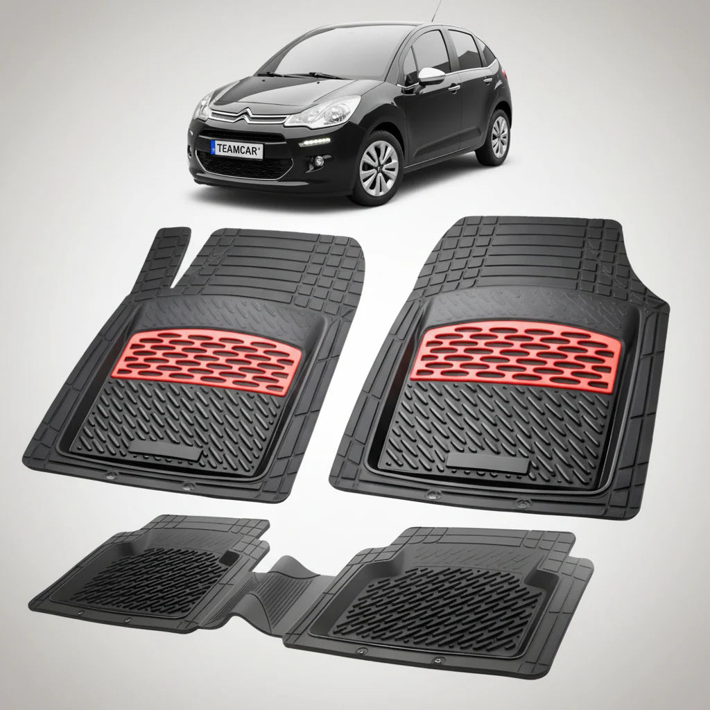 Covorase Citroen C3 Generatia II Compatibile 2009-2016 | Red