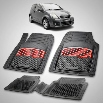 Covorase Citroen C2 Hatchback 3 Usi Facelift Compatibile 2008-2010 | Red