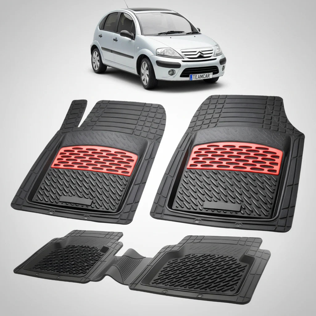 Covorase Citroen C3 Hatchback 5 Usi Facelift Compatibile 2005-2010 | Red