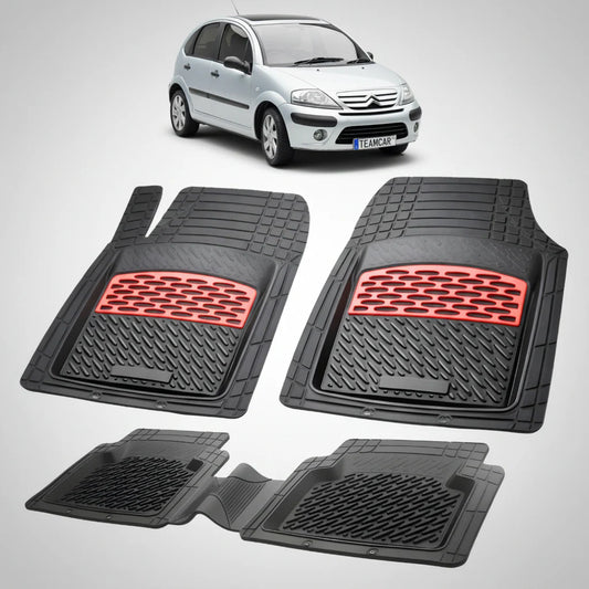 Covorase Citroen C3 Hatchback 5 Usi Facelift Compatibile 2005-2010 | Red