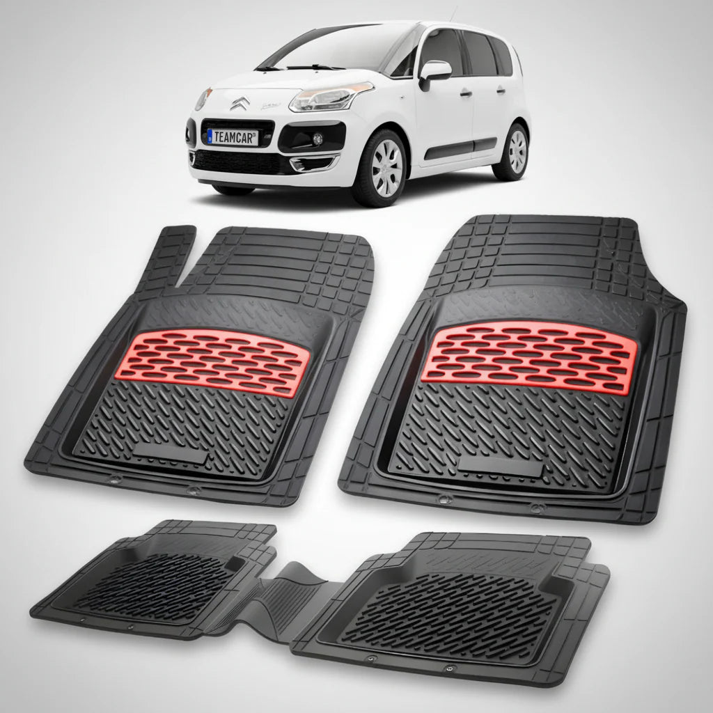 Covorase Citroen C3 Picasso MPV Gen1 Compatibile 2009-2017 | Red