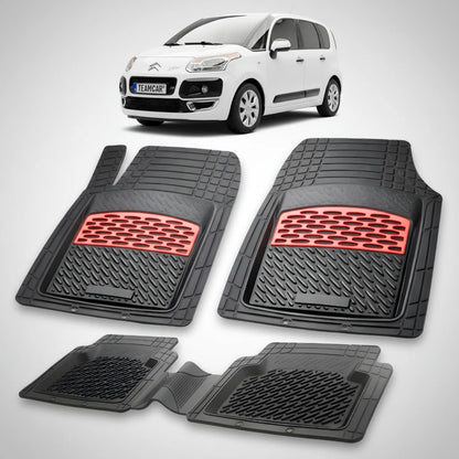 Covorase Citroen C3 Picasso MPV Gen1 Compatibile 2009-2017 | Red