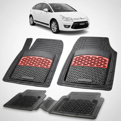 Covorase Citroen C4 Hatchback 5 Usi Facelift Compatibile 2008-2010 | Red