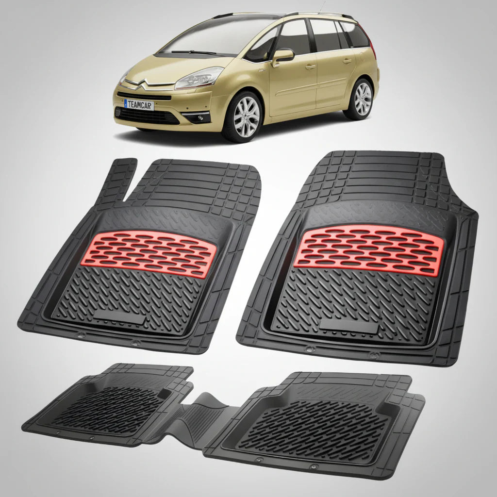 Covorase Citroen C4 Picasso MPV Pre-Facelift Compatibile 2006-2013 | Red