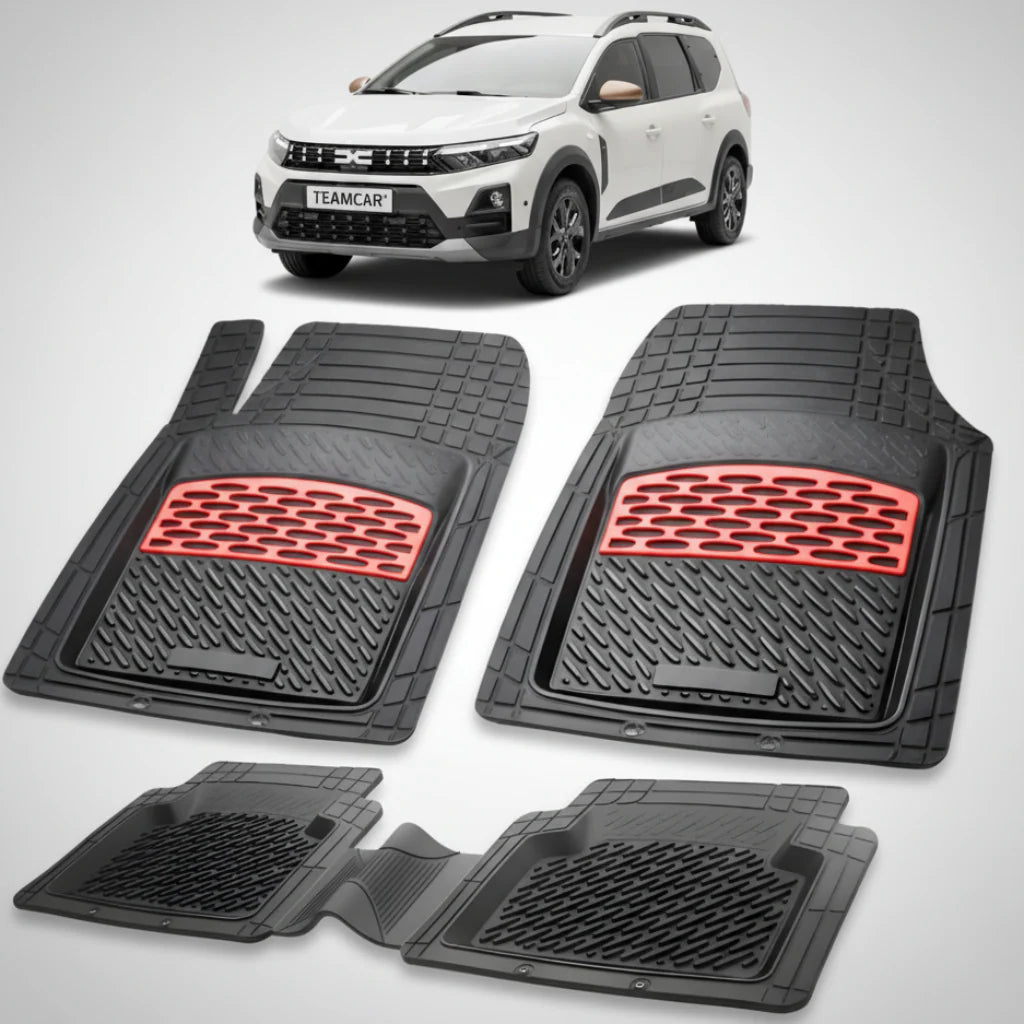 Covorașe Dacia Jogger 2021-2024 Compatibile | Red Edition – TeamCar®