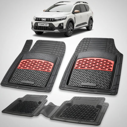 Covorașe Dacia Jogger 2021-2024 Compatibile | Red Edition – TeamCar®