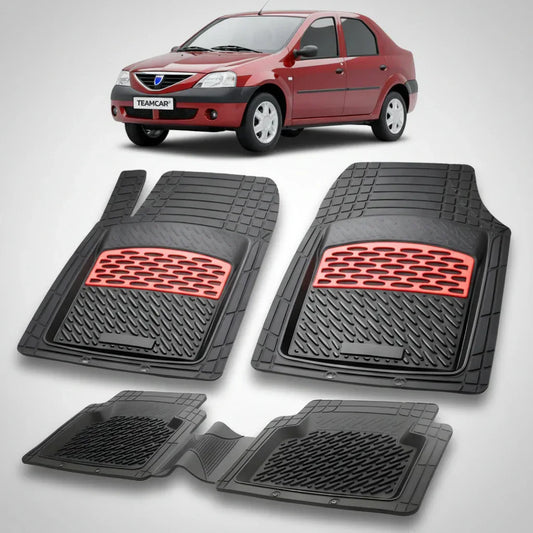 Covorașe Dacia Logan I 2004-2012 | Red Edition – TeamCar®