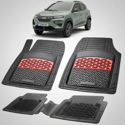 Covorașe Dacia Spring 100% Electric 2021-2024 Compatibile | Red Edition – TeamCar®