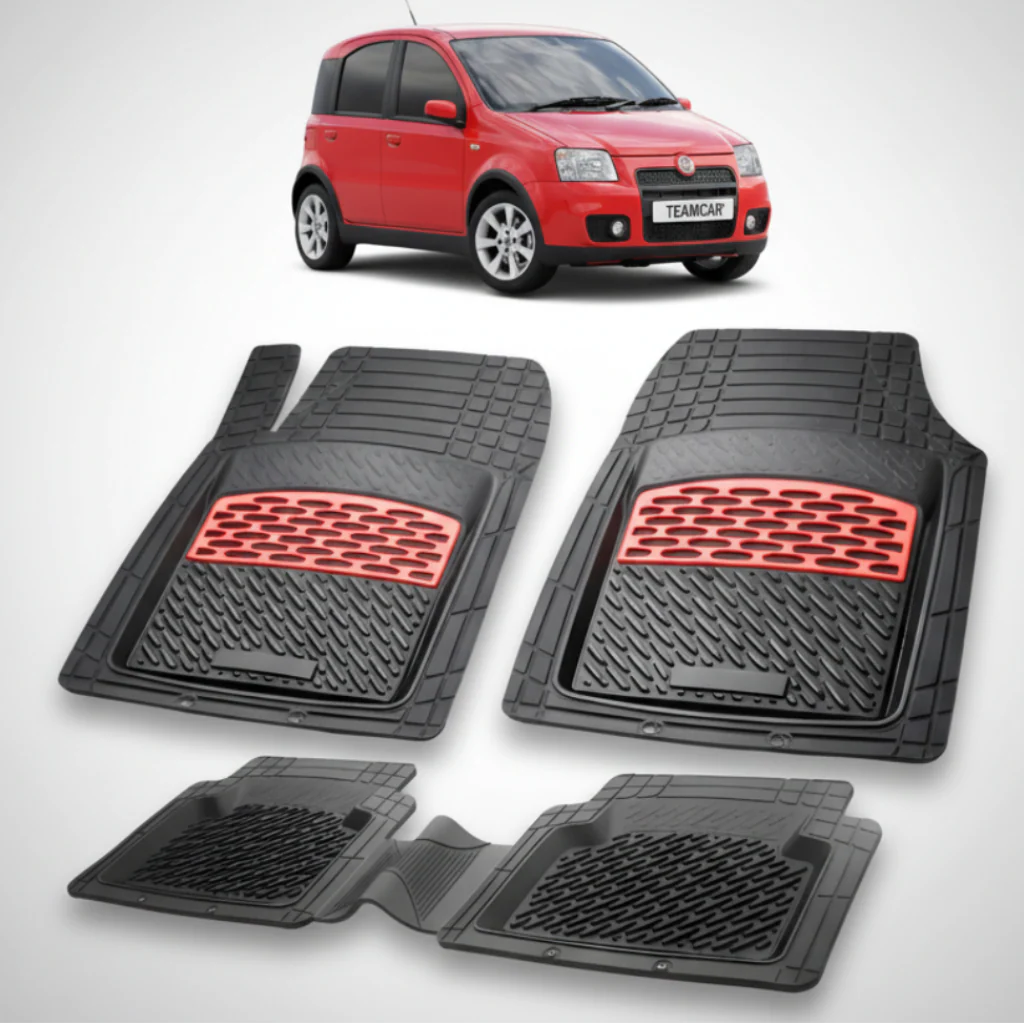 Covorase Fiat Panda II Compatibile 2003-2012 | Red