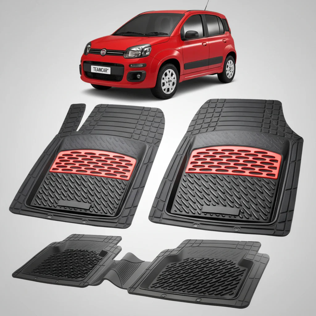 Covorase Fiat Panda III Compatibile 2012-prezent | Red