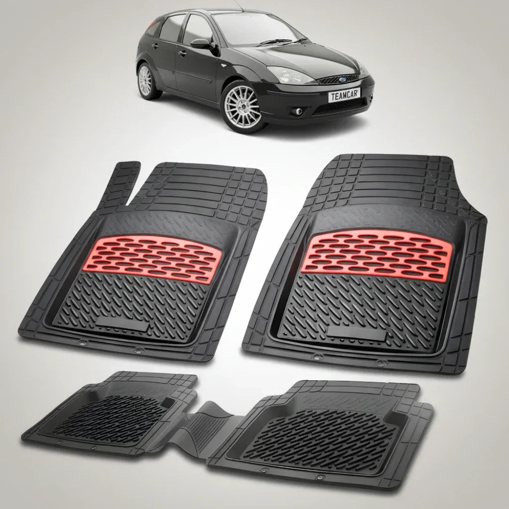 Covorase Ford Focus Mk1 Compatibile Hatchback 1998-2005 | Red