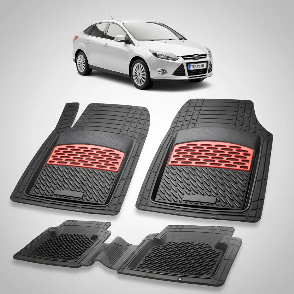 Covorase Ford Focus Mk3 Compatibile Sedan 4 usi 2011-2018 | Red