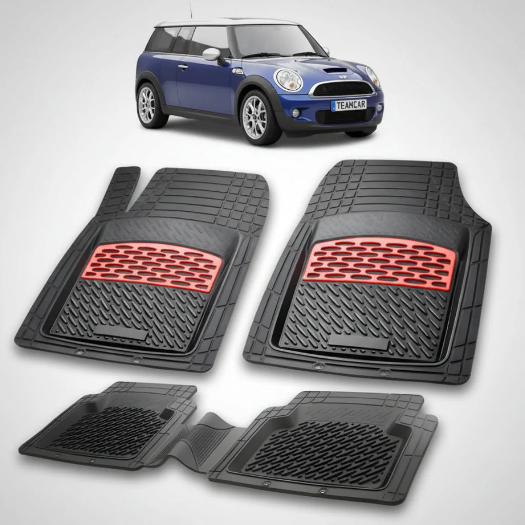 Covorașe MINI Clubman R55 2007-2014 | Red Edition – TeamCar®
