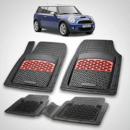 Covorașe MINI Clubman R55 2007-2014 | Red Edition – TeamCar®