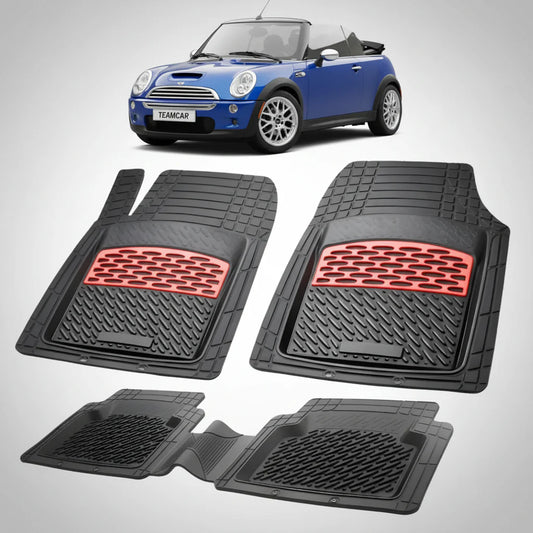 Covorașe MINI Convertible R52 2004-2008 | Red Edition – TeamCar®