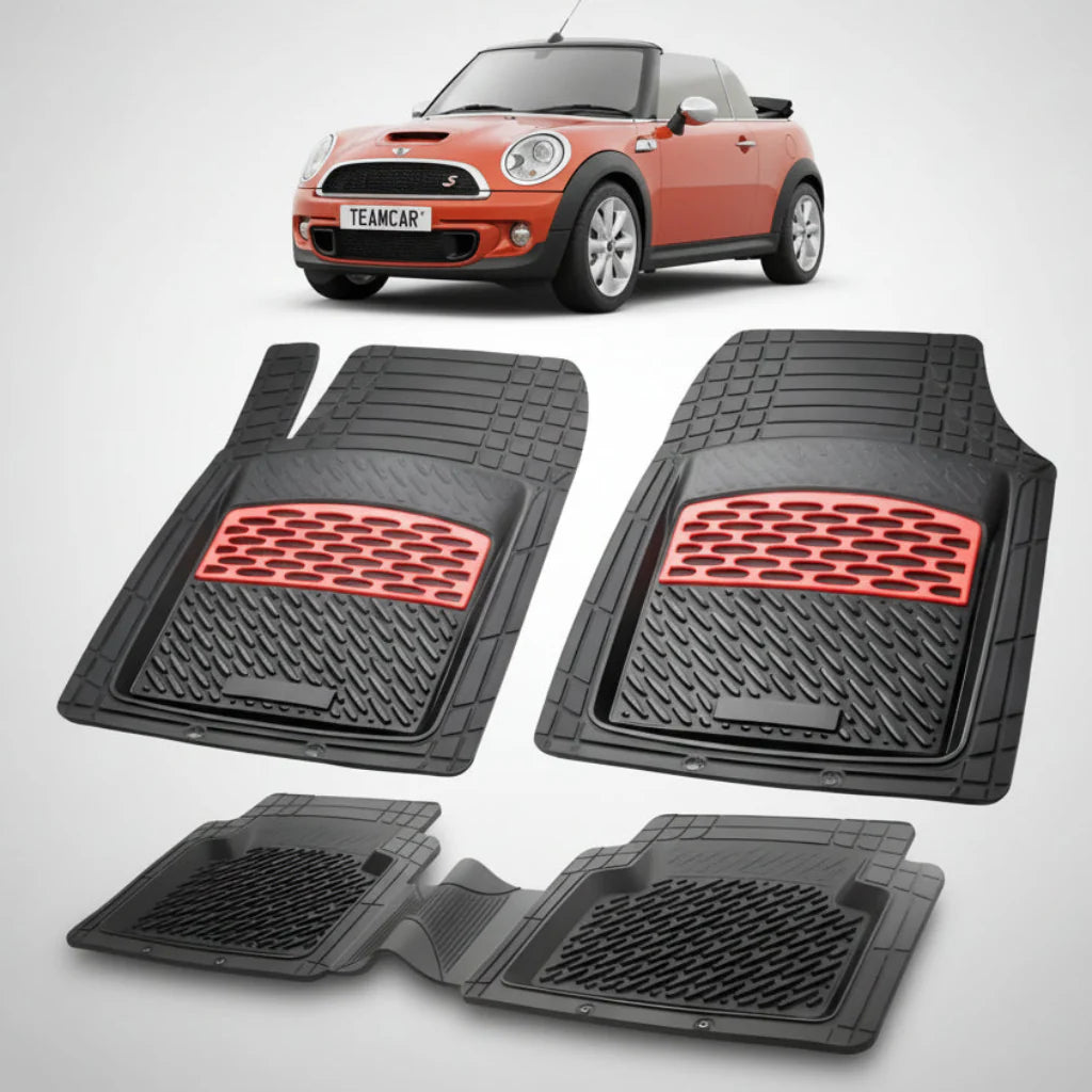 Covorașe MINI Convertible R57 2009-2015 | Red Edition – TeamCar®