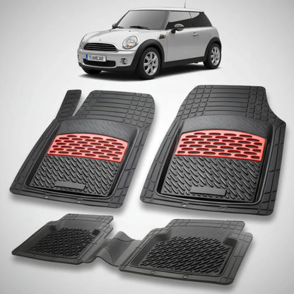 Covorașe MINI Hatch R56 2006-2013 | Red Edition – TeamCar®