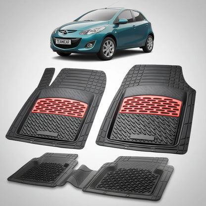 Covorase Mazda 2 DE Facelift Hatchback 5 Usi Compatibile 2010-2014 | Red