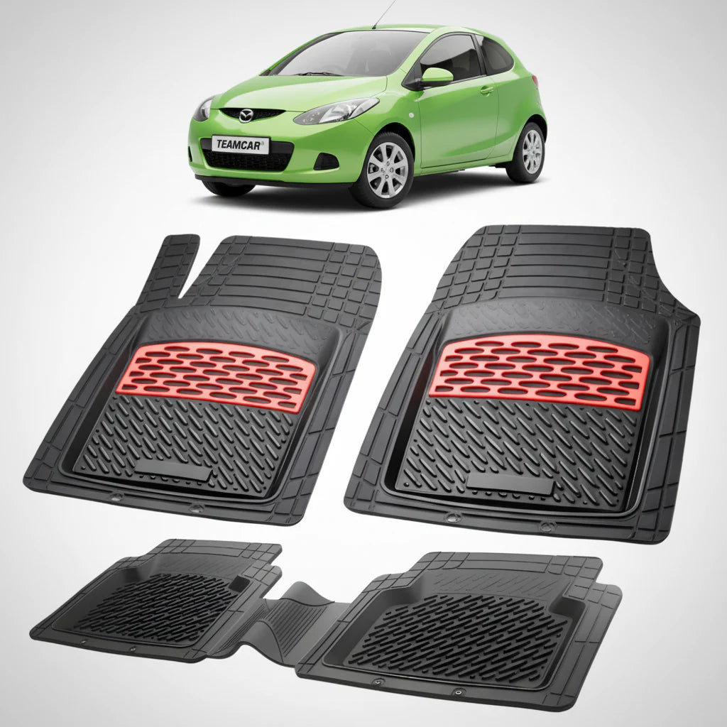 Covorase Mazda 2 II Compatibile 2007-2014 | Red