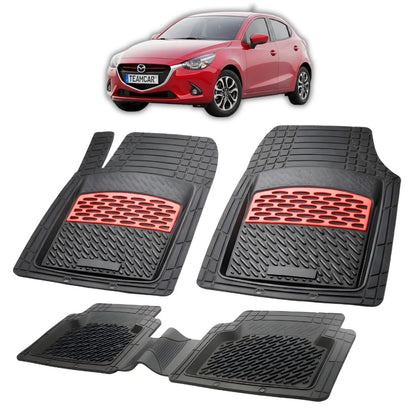 Covorase Mazda 2 III Compatibile 2014-2022 | Red