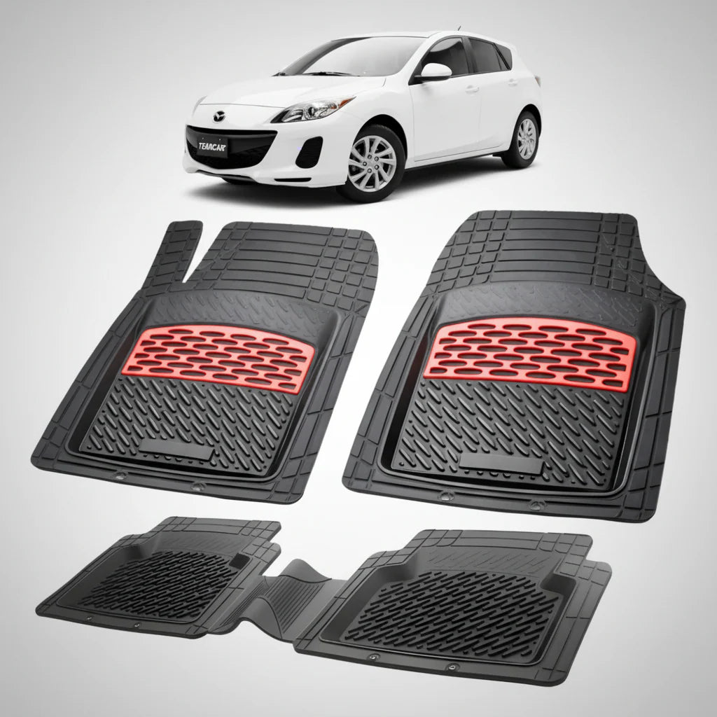 Covorase Mazda 3 BL Facelift Hatchback 5 Usi Compatibile 2011-2013 | Red