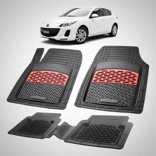 Covorase Mazda 3 BL Facelift Hatchback 5 Usi Compatibile 2011-2013 | Red