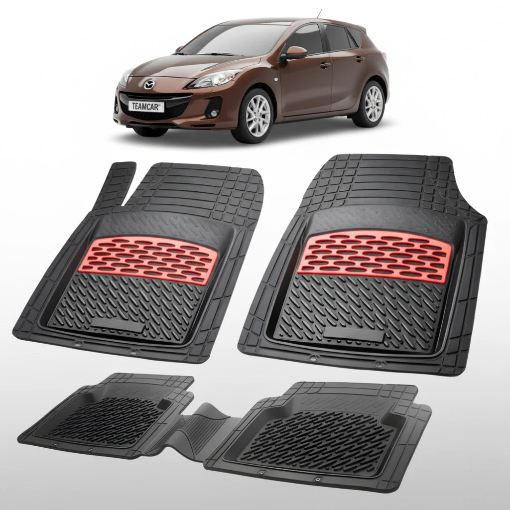 Covorase Mazda 3 BL Hatchback Compatibile 2009-2013 | Red