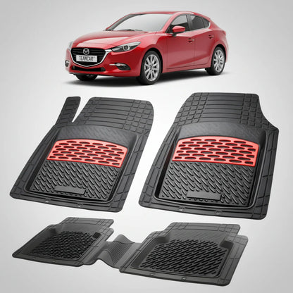 Covorase Mazda 3 BN Facelift Hatchback 5 Usi Compatibile 2016-2019 | Red