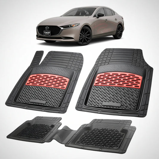 Covorase Mazda 3 BP Facelift Sedan Compatibile 2024-2026 | Red